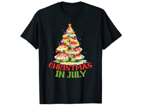 Christmas in July: Graphics for T-Shirt Designs