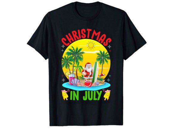 Christmas in July T-Shirt: Graphics for T-Shirt Designs