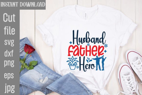 Husband Father Hero SVG: A Designer's Review for Embroidery