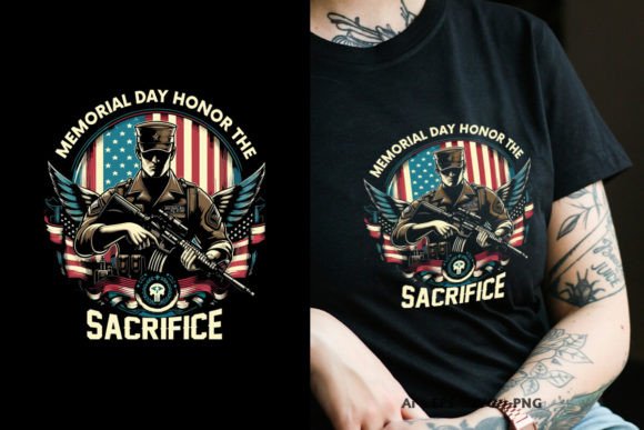 Memorial Day Honor T-Shirt Design Graphics