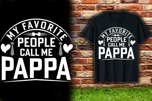 Pappa T-Shirt Graphics for Trendy Designs