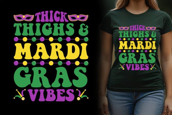 Reviewing Thick Thighs Mardi Gras Sublimation for Embroidery